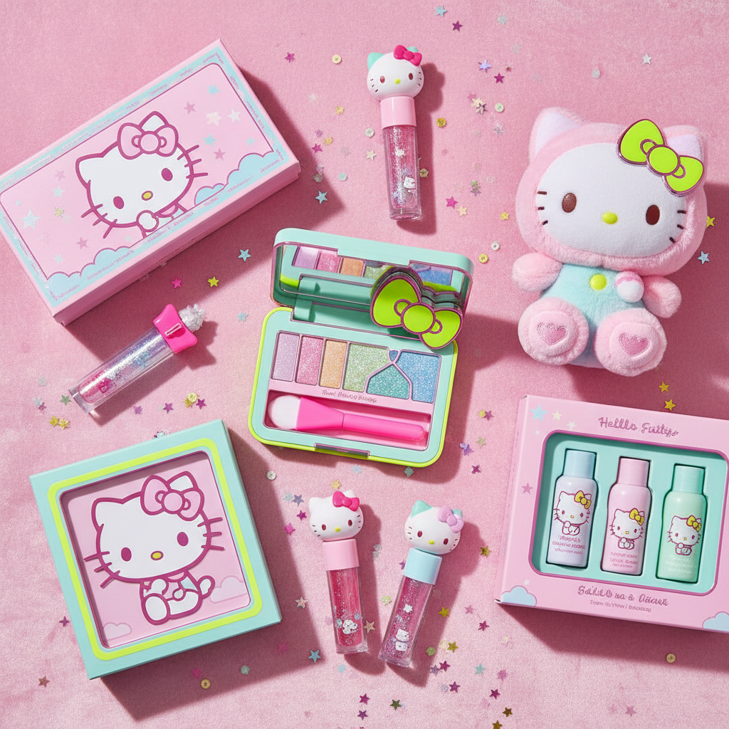 Colección Maquillaje y Skincare Kawaii