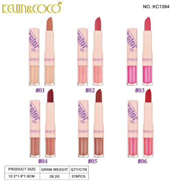 KC1394 LABIAL 2 EN 1 BARRA Y LIQUIDO KEVINYCOCO
