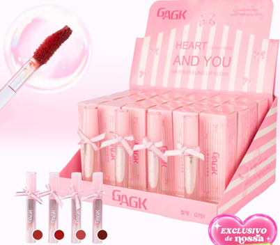 MRB4520 LABIAL LIQ MATTE TAPA PLATA LAZO GACK