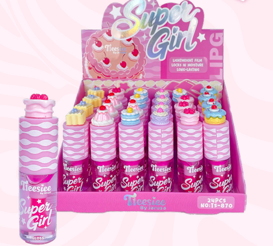 TS870 LIP GLOSS SUPER GIRL TIEESIEE BY JARUSA