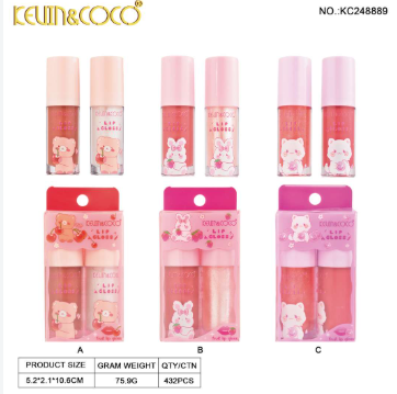 KC248889 DUO LABIAL MATTE Y GLOSS KEVIN Y COCO