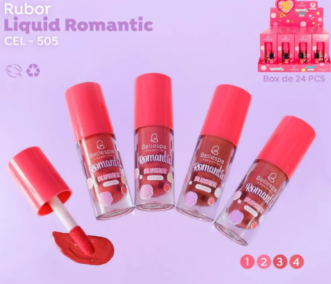CEL505 RUBOR LIQUID ROMANTIC BELLESPA