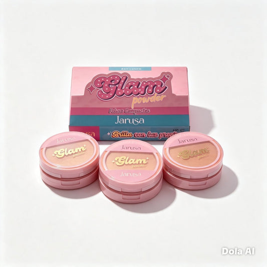 AGP102 GLAM POWDER/POLVO COMPACTO JARUSA