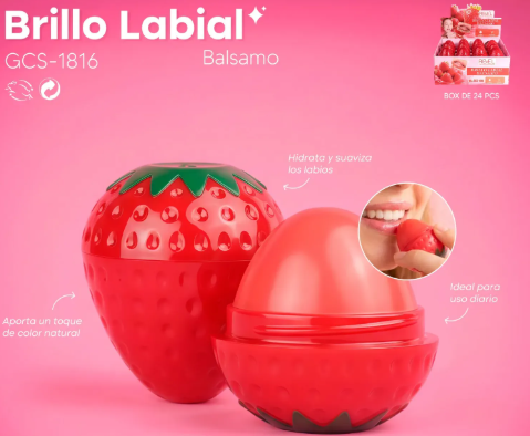 GCS1816 LIP BALSAMO FRESA ENTERA REVEL