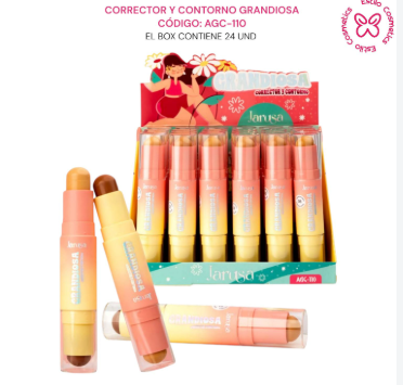 AGC110 GRANDIOSA CORRECTOR Y CONTORNO EN BARRA JARUSA