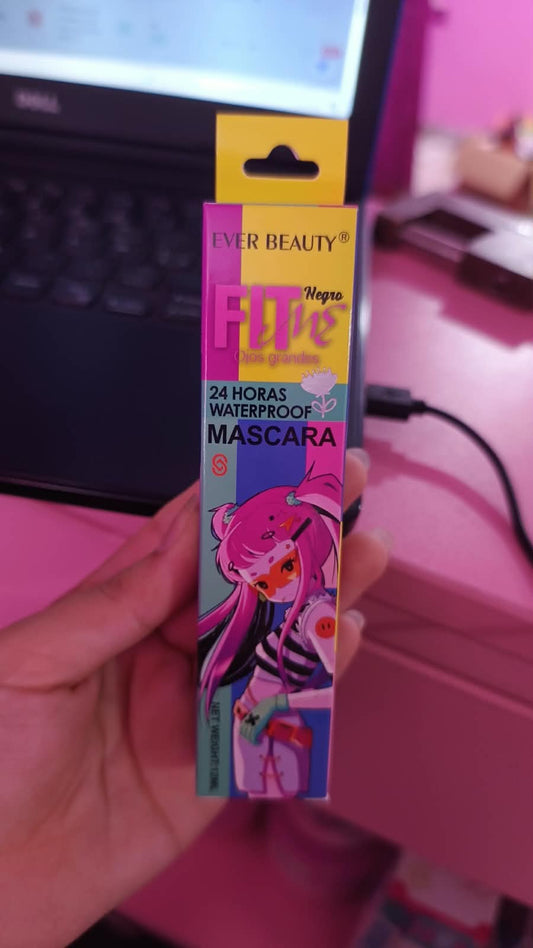 2916E FIT ME NEGRO MASCARA 24 HORAS EVER BEAUTY