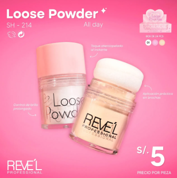SH214 LOOSE POWDER ALL DAY REVEL
