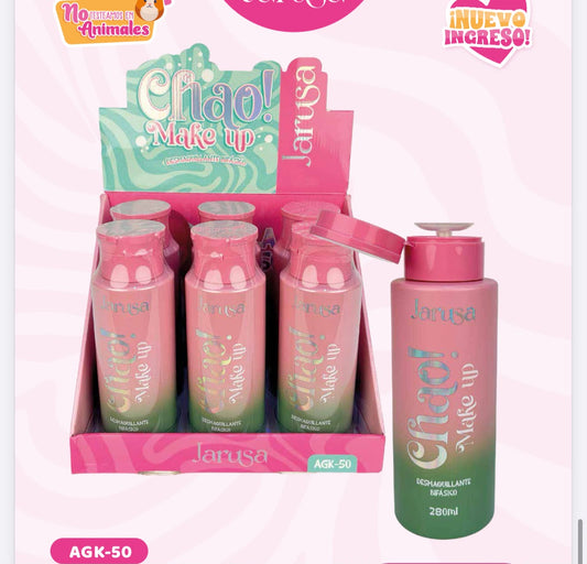 AGK50 CHAO! MAKE UP DESMAQUILLANTE BIFASICO JARUSA