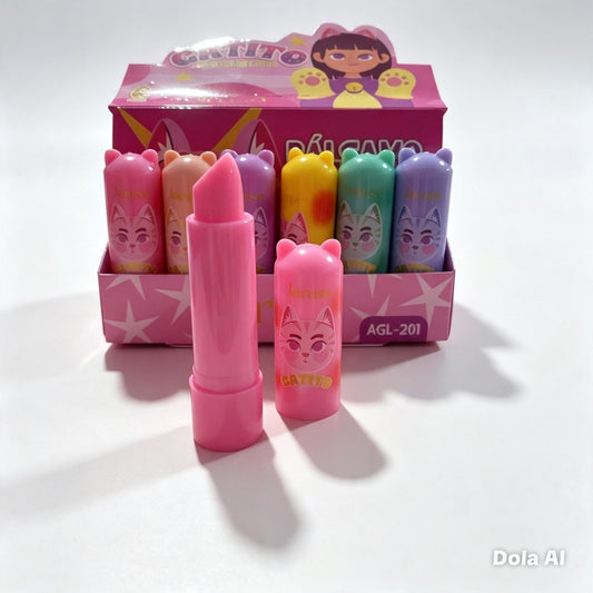 AGL201 GATITO BÁLSAMO DE LABIOS JARUSA