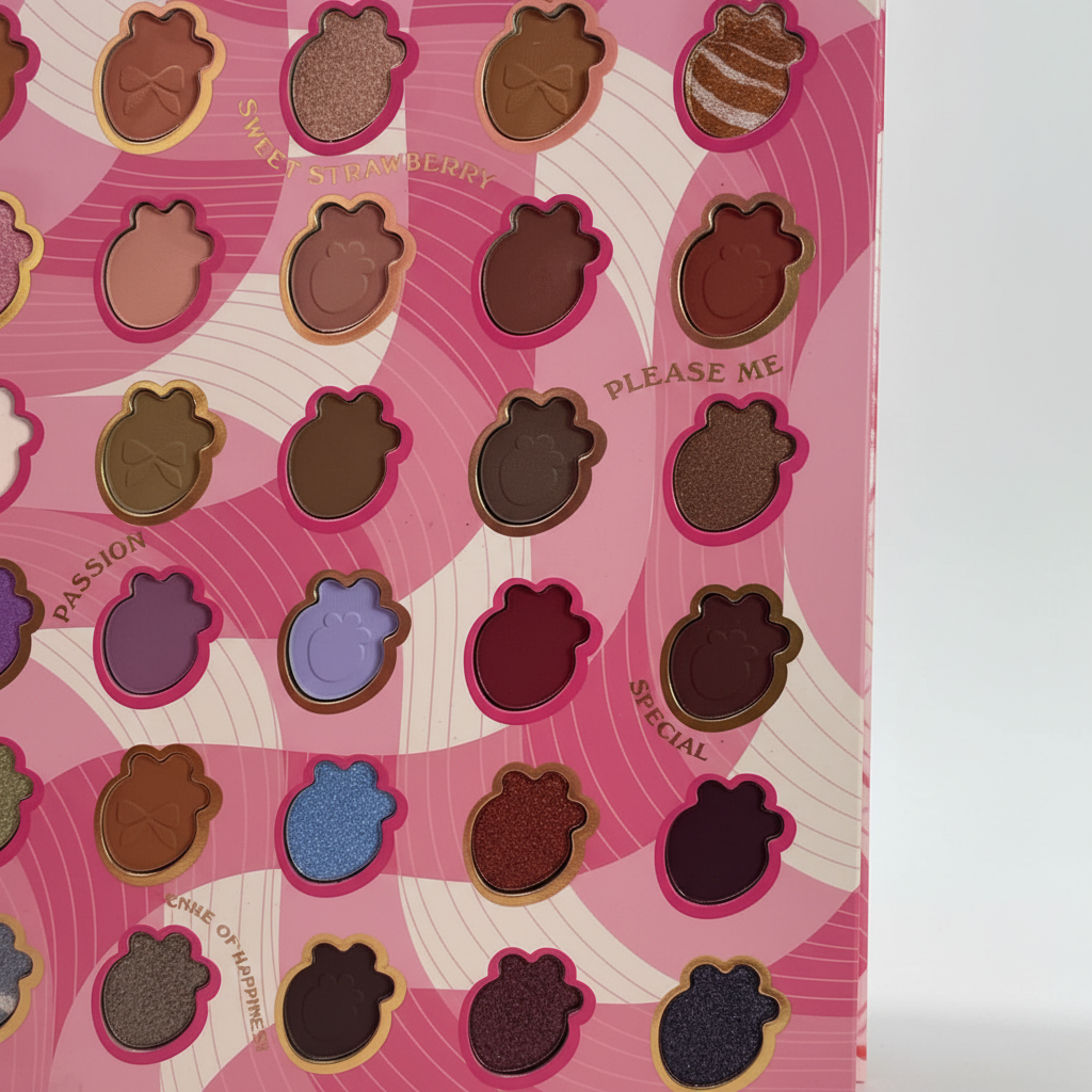 Kit Kevin & Coco 59 Colors - panel derecho 35 sombras fresa