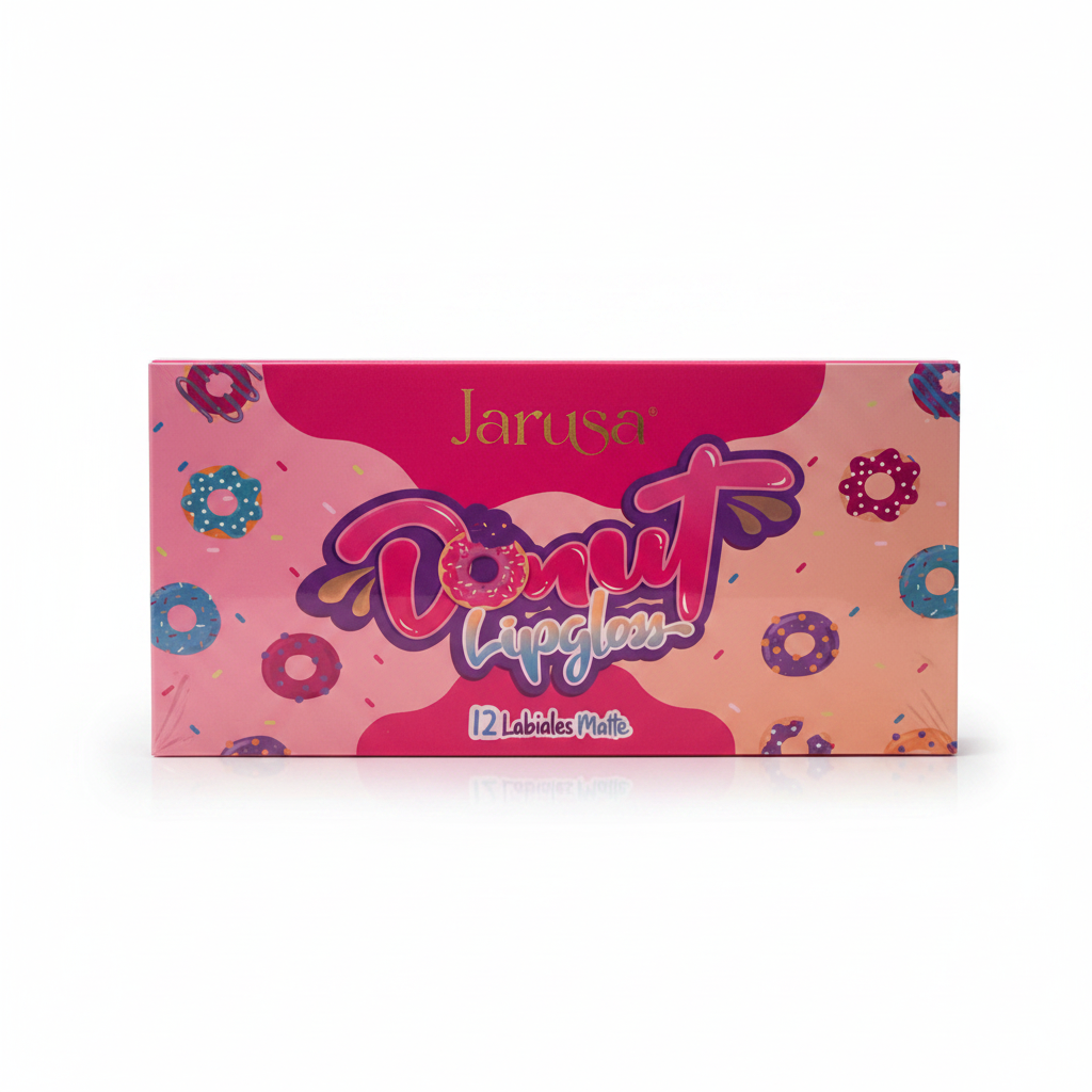 Foto profesional Donut Lipgloss Jarusa - packaging