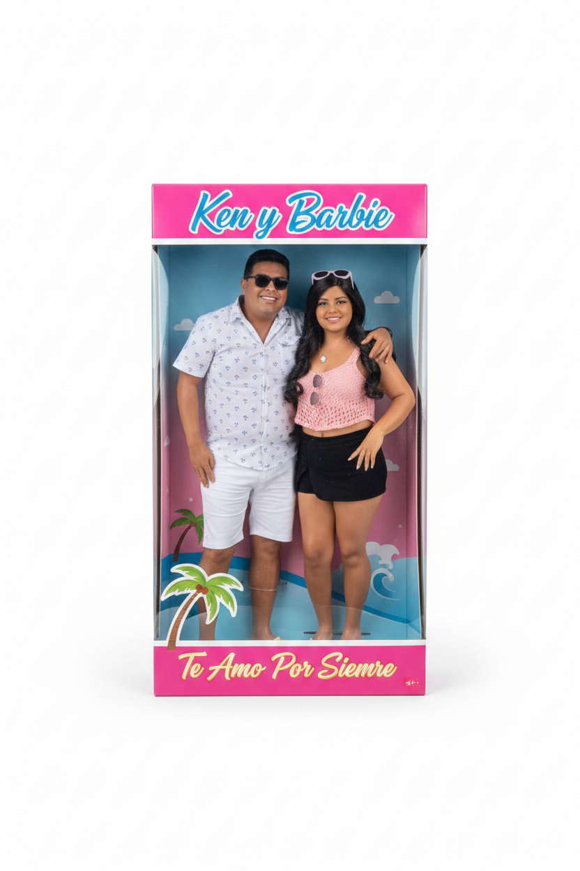 Ken y Barbie - Playa
